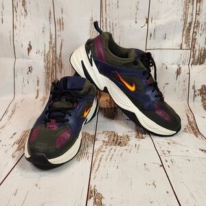 Nike Kids' Black and Purple Sneakers